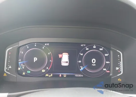 2019 Volkswagen Atlas 3.6L V6 Sel R-Line из США, поврежденный, VIN 1V2SR2CA2KC588692